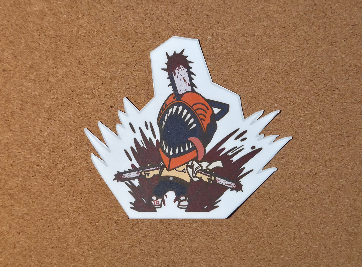 Découpe de papier Chainsaw Man (Denji)