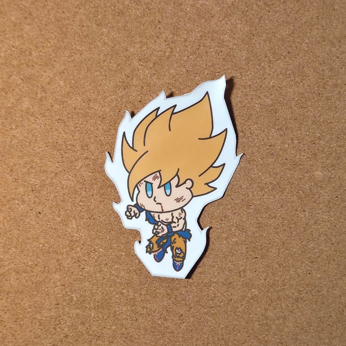 Goku Super Saiyan (Namek) en papier